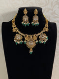 Antique Kante Necklace Set | Traditional Temple Jewelry In USA