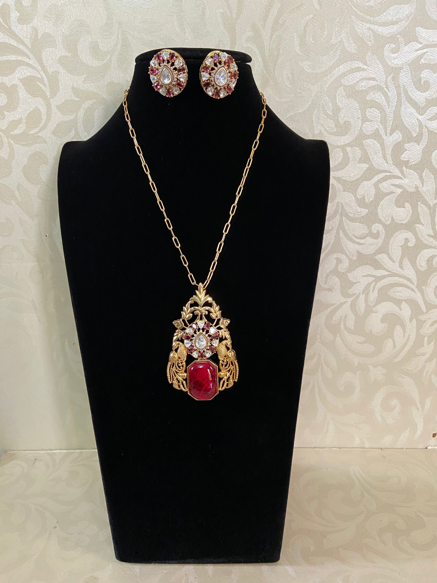 AD Antique Pendant Set | Indian Jewelry In USA