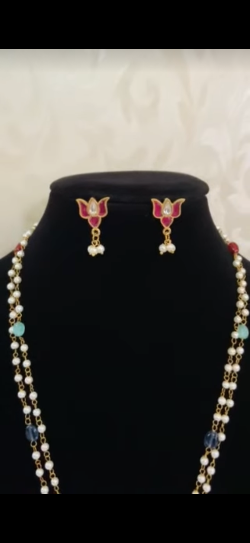 Jadau Kundan Pearls Necklace