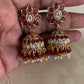 Kundan Jumkis | Antique Kundan Earrings