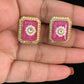 CZ Kundan Studs | Latest Indian Jewelry