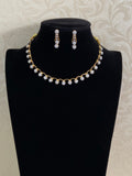AD Simple Necklace Set | Indian Jewelry In USA | Gift Idea