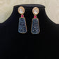 Carved Stone Kundan Earrings | Indian Jewelry In USA
