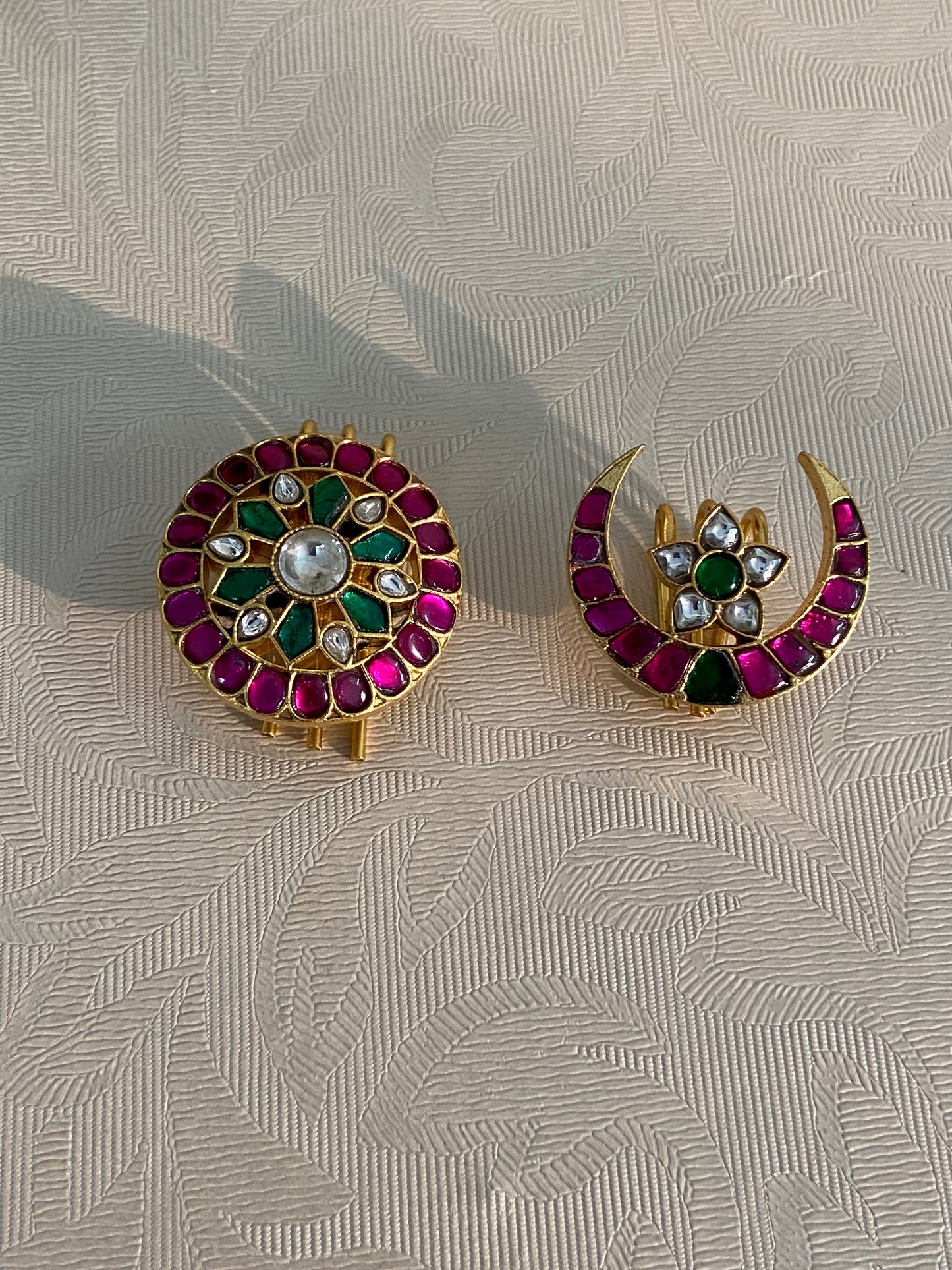 Jadau Kundan Surya Chandra | Hair accessories | indian Traditional Jewelry