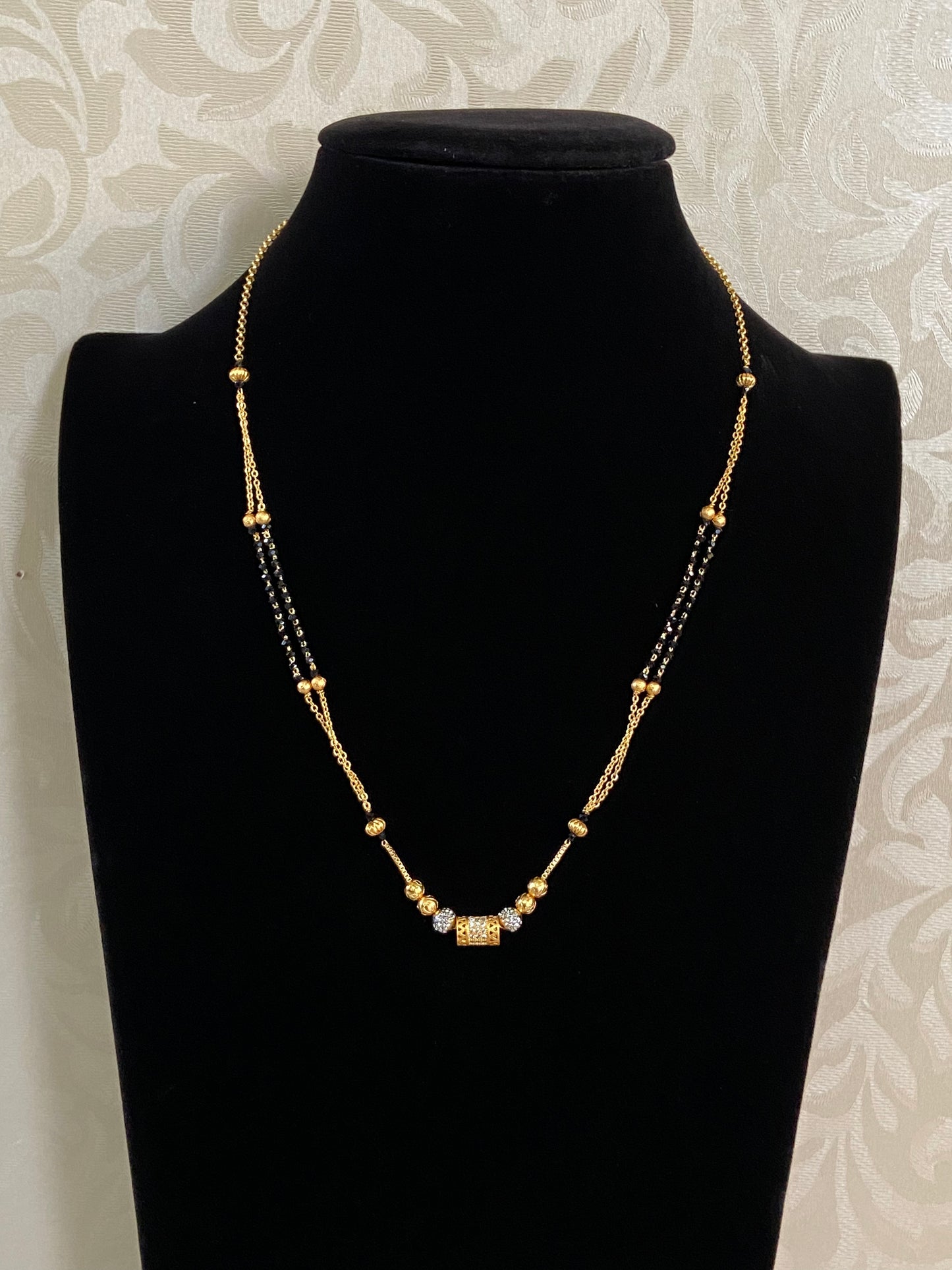 Mangalasutra | Black beads necklace