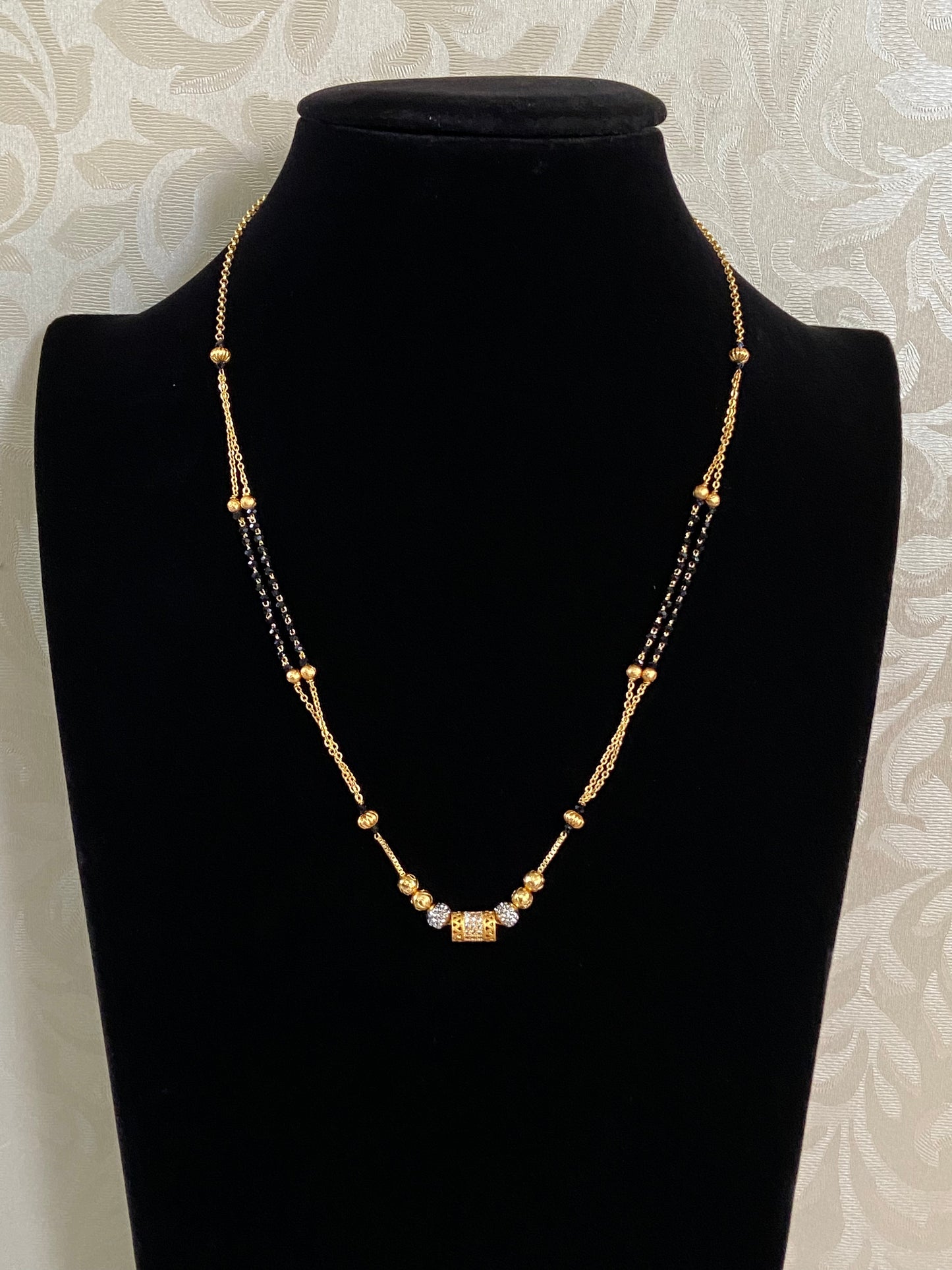 Mangalasutra | Black beads necklace