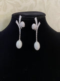 CZ Silver Earrings | Designer Earrings | Gift Idea