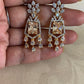 AD Classic Two Tone Earrings | Indian Earrings