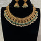 Classic Antique  Necklace With Jumkis  | Indian Traditional Jewelry
