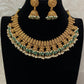 Classic Antique  Necklace With Jumkis  | Indian Traditional Jewelry