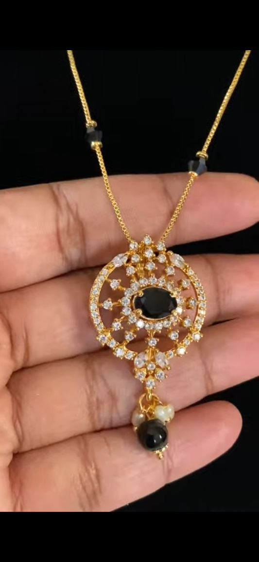 AD Pendant Simple Mangalasutra