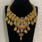 Antique Lakshmi Pendent  Temple Necklace | Bridal jewelry