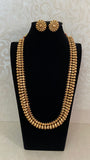 Antique Long Necklace With Studs | Traditional Jewlery In USA
