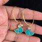 Bird Kundan Hoops | Latest Indian Jewelry