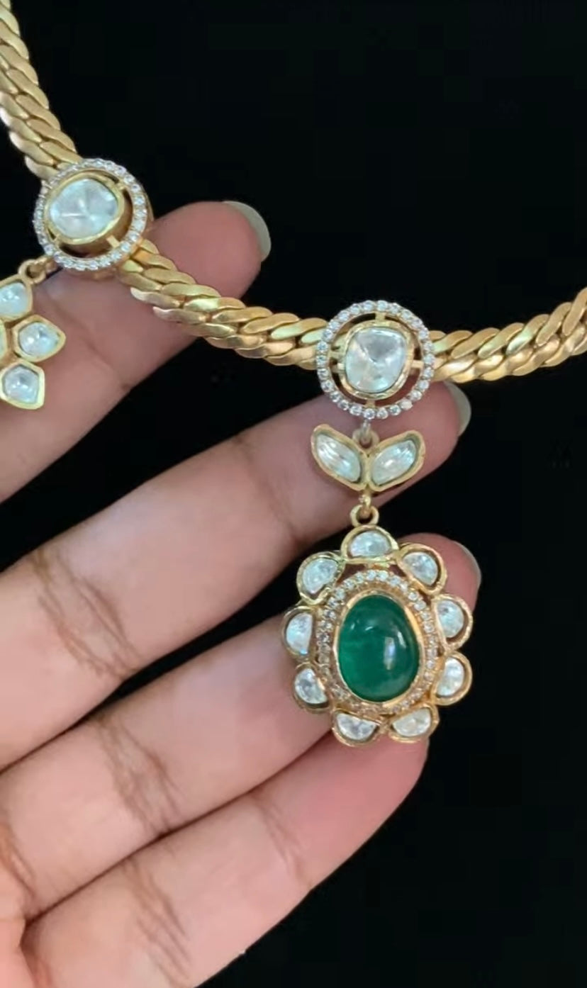 Antique Polki Kundan Necklace