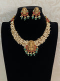 Lakshmi Pendant  Pearl Necklace Set | Indian Jewelry In USA
