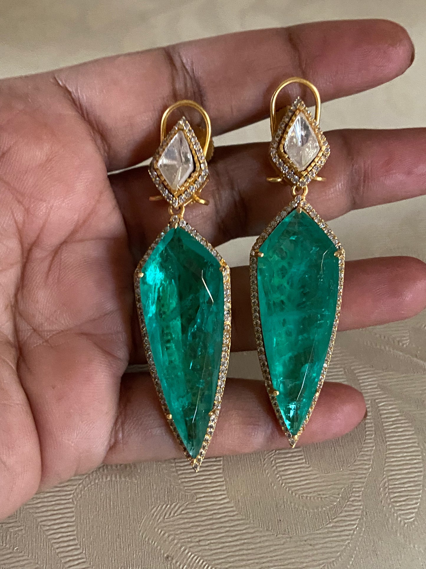 Elegant AD Earrings | Indian Earrings In USA