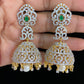 CZ Jumki Earrings | Indian jewelry in USA