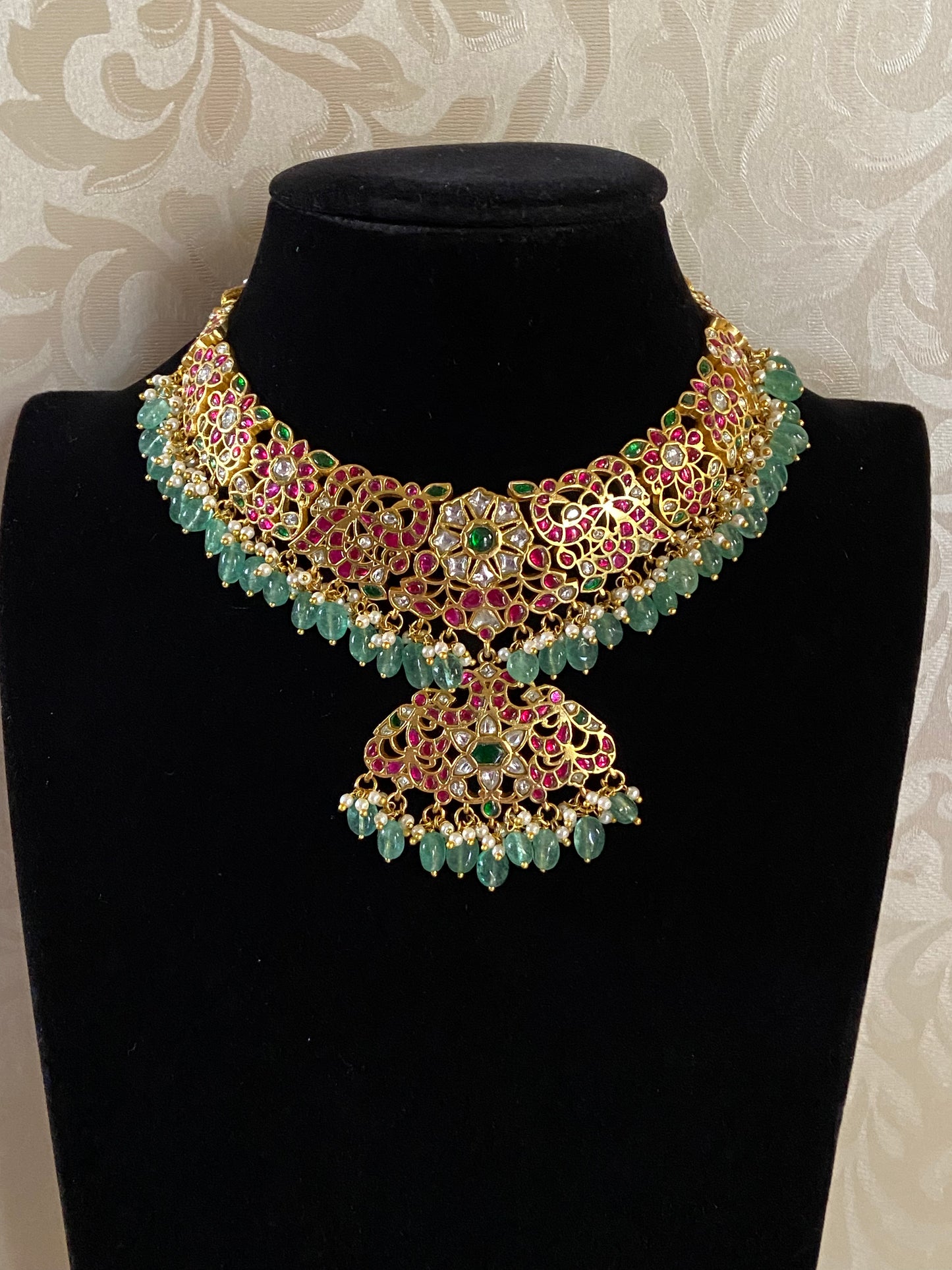 Heritage Jadau Kundan Necklace | Traditional Indian Necklace In USA