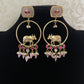 Fusion Chandbali Earrings | Pichwai earrings