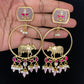 Fusion Chandbali Earrings | Pichwai earrings