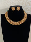 Antique Necklace With Studs | Indian traditional Jewelry