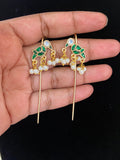 Jadau Kundan Earcuffs | Indian jewelry in USA