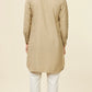 Beige Buta Patterned Kurta Only