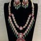 Premium Moissanites Kundan Necklace Set | Indian Bridal Necklace