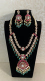 Premium Moissanites Kundan Necklace Set | Indian Bridal Necklace