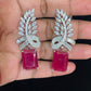 CZ Classic Earrings | Indian earrings in USA