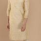 Cream Kurta Set