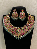Jadau Kundan Bridal Necklace Set | Indian Traditional Jewelry In USA