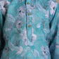 Boys Turquoise Floral Printed Kurta Set