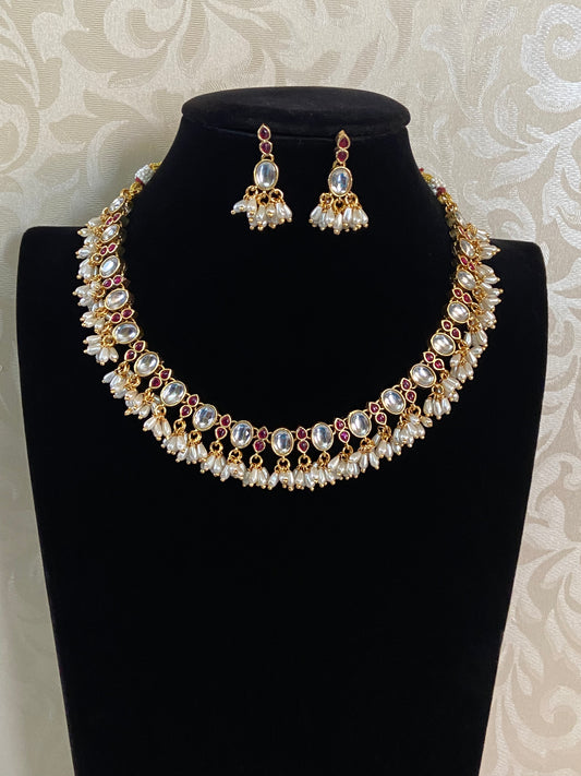 Kemp 2 in 1 necklace | Indian jewelry in USA