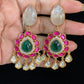 Kundan Jadau Fusion  Earrings | Indian Earrings | Gift idea