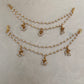 Pearl Champaswaralu | Hair accessories | indian Ear Chains