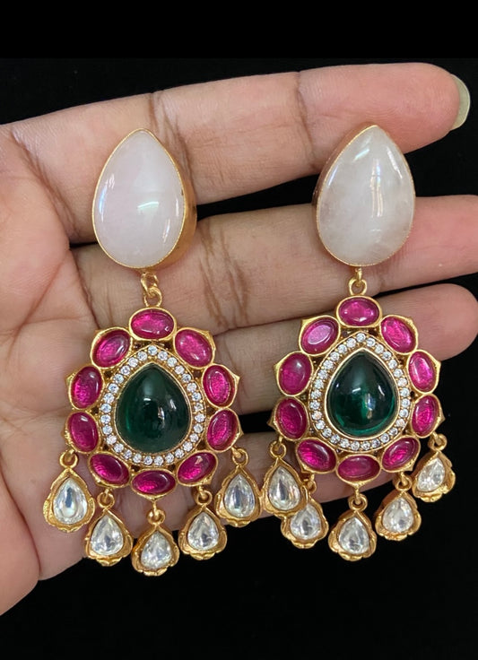 Fusion earrings | Indian jewelry in USA