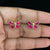 Jadau Kundan Butterfly Studs Earrings