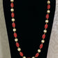 Coral & Pearl Mala Necklace