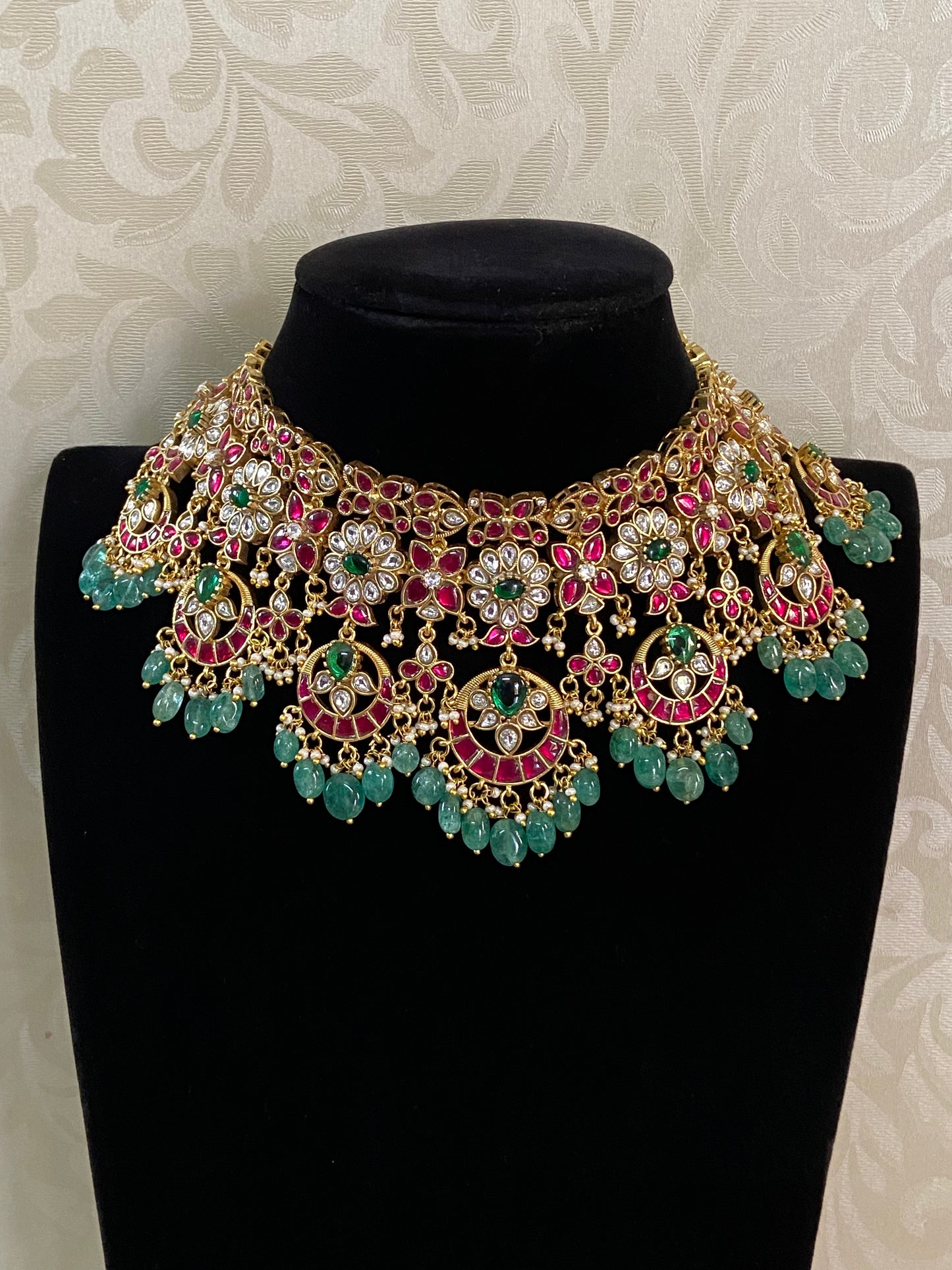 Jadau Kundan Choker Set | Bridal jewellery | Indian Wedding Jewellery