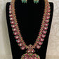 2 in 1 Jadau kundan Mango long necklace Set | Latest Necklace | Indian Bridal Jewelry In USA