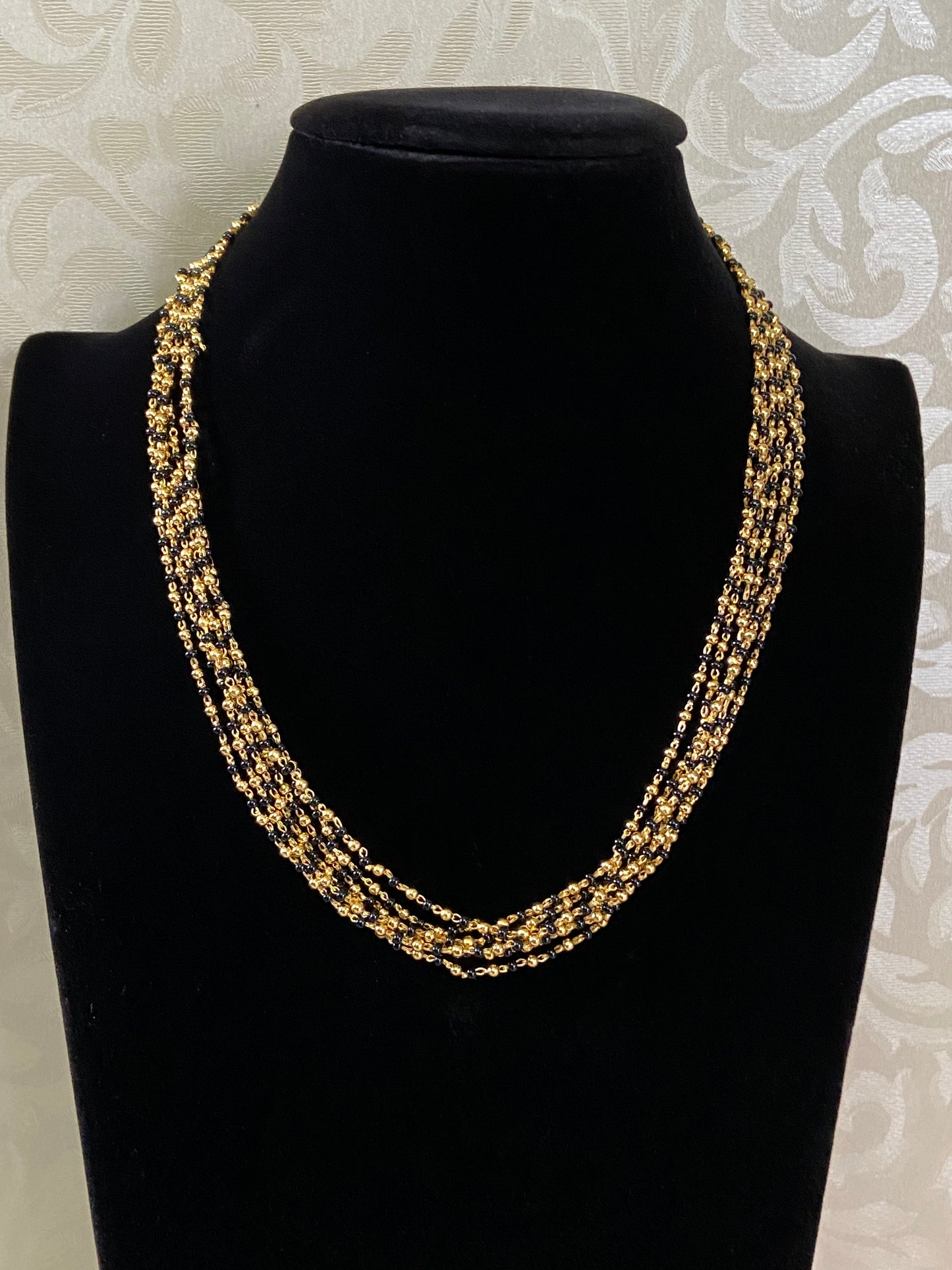 Mangalasutra | Black Beads Necklace | Indian jewelry |