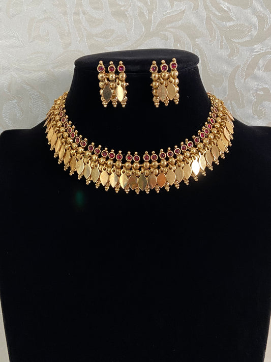 Gold Choker Set | Traditional Jewelry In USA