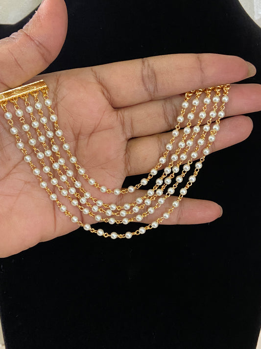 Moti Ear Chains | Hair accessories | Champaswaralu