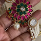 Kundan Pendant Pearl Choker