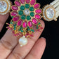 Kundan Pendant Pearl Choker