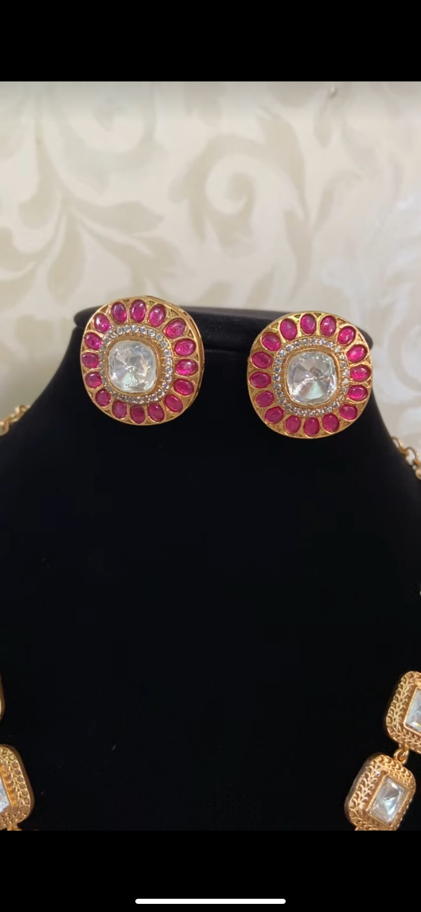 Moissanite Kundan Choker | Indian jewelry in USA