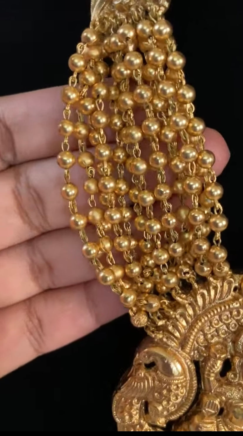 Lakshmi Pendent Temple Necklace