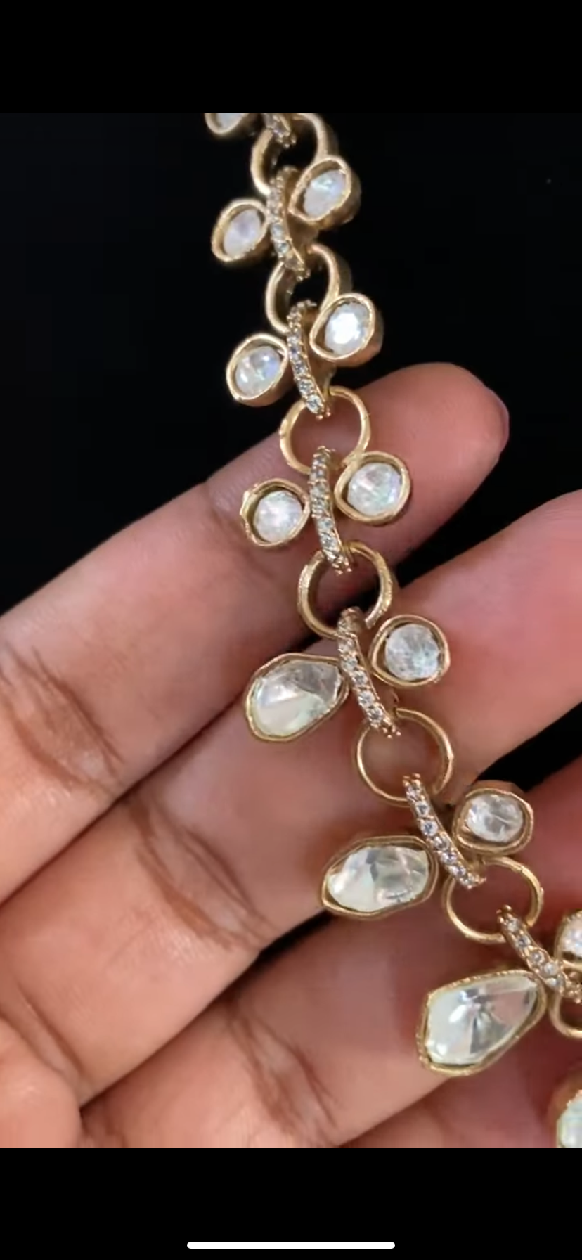 Moissanites Necklace | Indian jewelry in USA